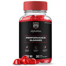 AlphaBites Gummies for Men, Maximum Strength Formula Supplement for Men 1 Pack 