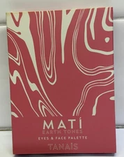 Tanais Mati Earth Tones Eyes & Face Palette - 6 Shades - Full Size New in Box