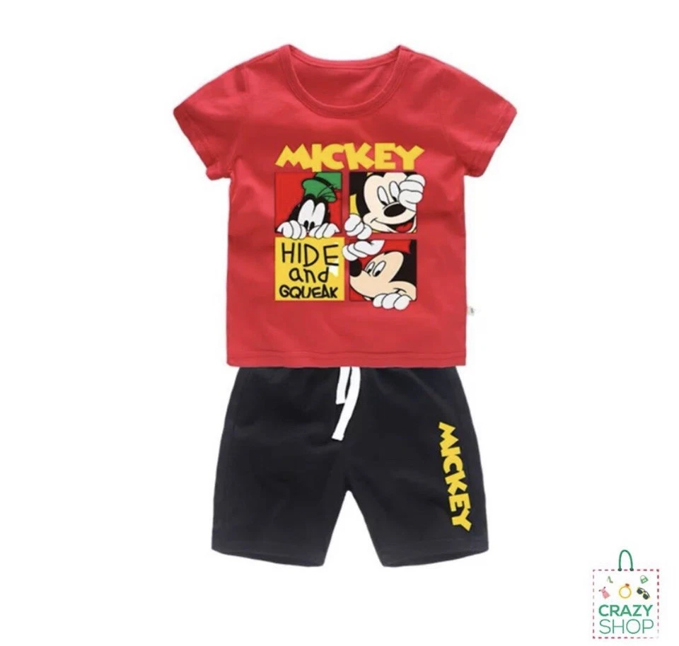 Completo Mickey Mouse Tuta Per Bambini - Immagine 2 di 2