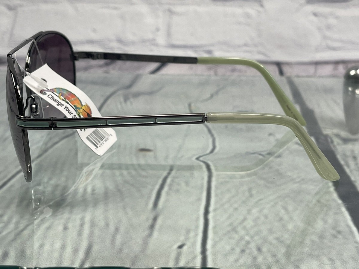 Juicy Couture Ladies Aviator Sunglasses Mint Green Framed  display picture 1