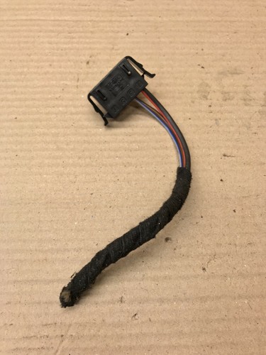 2-Pin D-Shaped Wiring Repair Plug Harness For Audi, VW, Seat, Skoda - OE #1J0973702