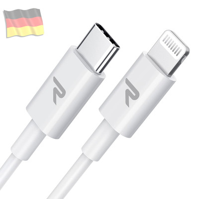 USB C Auf Lightning Kabel [Apple Mfi Certified] RAMPOW Lightning Kabel USB C PdS