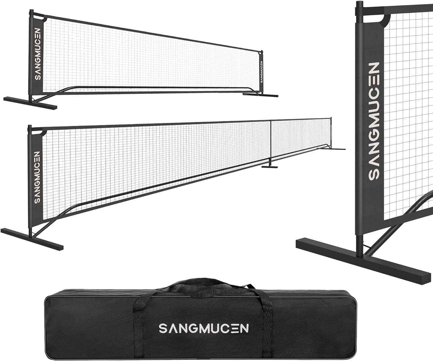 Juego de red Pickleball, red Pickleball con regulación tamaño 22 pies y media cancha 11 pies