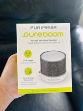 PureGear PureBoom Pocket Bluetooth Speaker Wireless Portable New Box