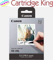 Canon XS-20L Farbtinte + Papier Set - 20 Ausdrucke