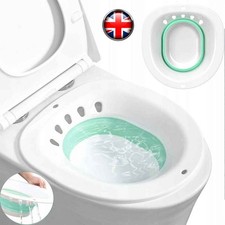 Foldable Hanging Toilet Sitz Bath for Postpartum Hemorrhoids Patients Healing UK