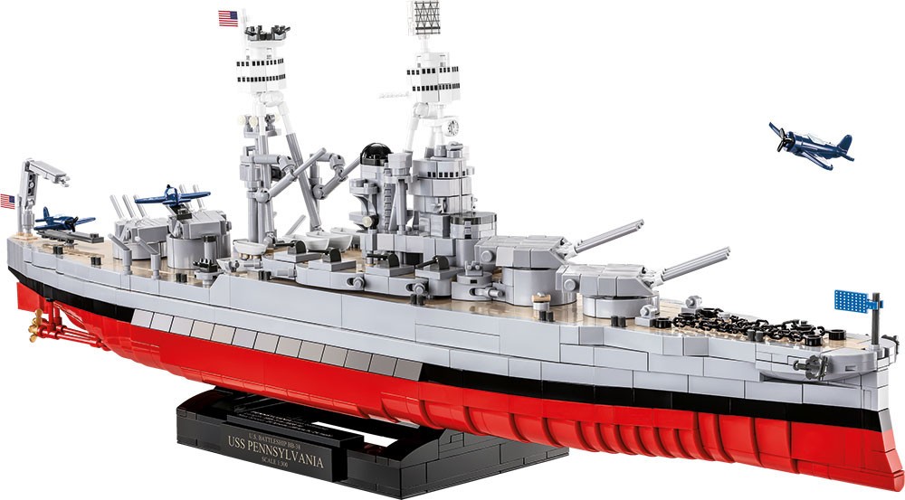 Cobi 4842 1:300 Pennsylvania - Class Battleship (2In1) - Executive Edition - Bild 2