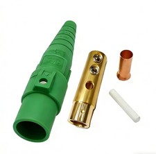 Cls40 400a Camlock Connector 400 Amp 600v 220 Awg440 Awg Female Green
