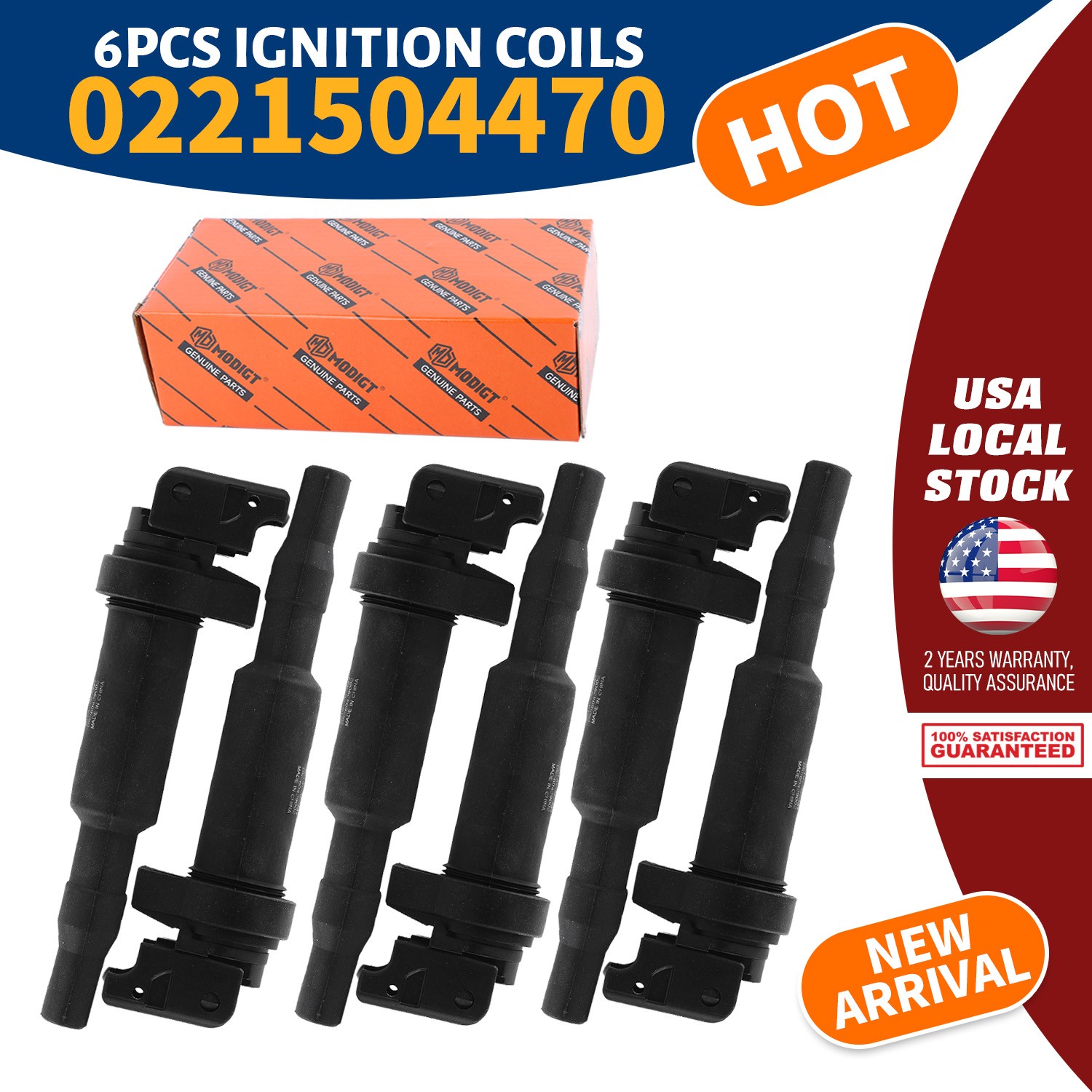 Rolls-Royce Phantom 2004-2017 Ignition coils 6 pcs P/N 12137594937