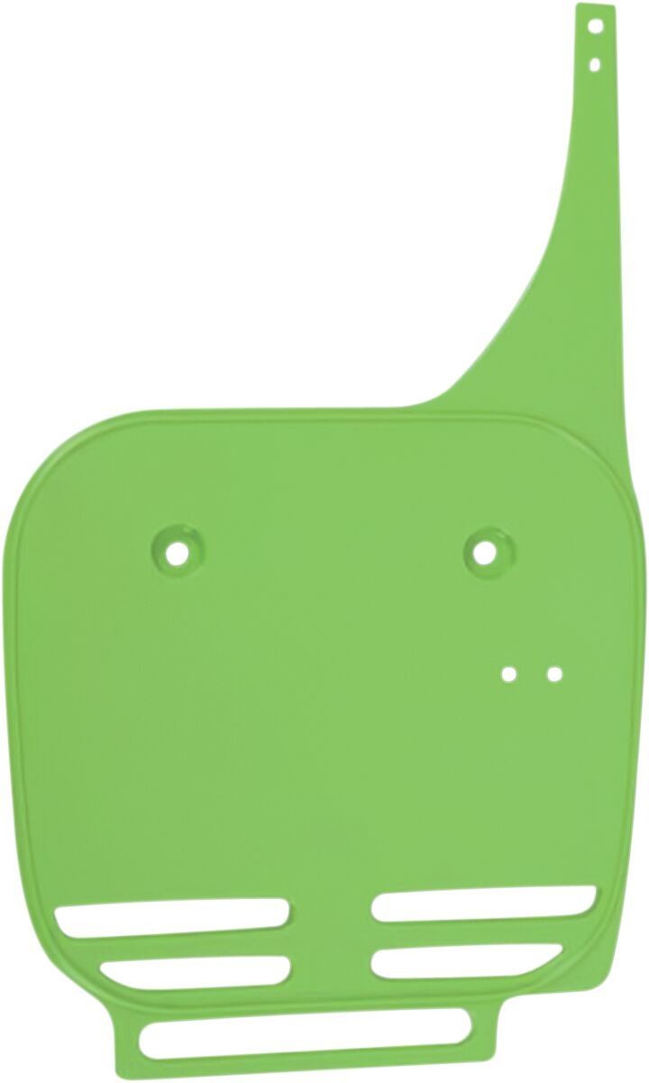 Number Plate Cover Fits Kawasaki KX 60 84-04 Green - Image 2