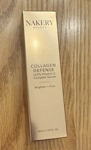 Nakery Beauty Collagen Defense 25% Vitamin C Complex Serum 1.69 oz New Box