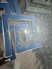 Gold and Silver Greek Key Wall Decor — photo 2