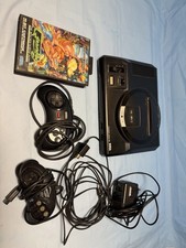 Sega Mega Drive 16-Bit Console Bundle – Green Dog CIB, 2 Controllers, Cables