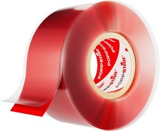 Ruban en silicone isolant auto-fusionnant 3m x 25mm, rouge
