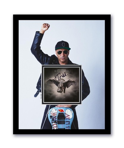 Tom Morello Autograph Signed 11x14 Framed CD Photo Rage Against the Machine ACOA