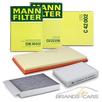 Mann 2X Innenraumfilter + Luftfilter FÜR Mercedes Marco Polo V-KLASSE Vito W447