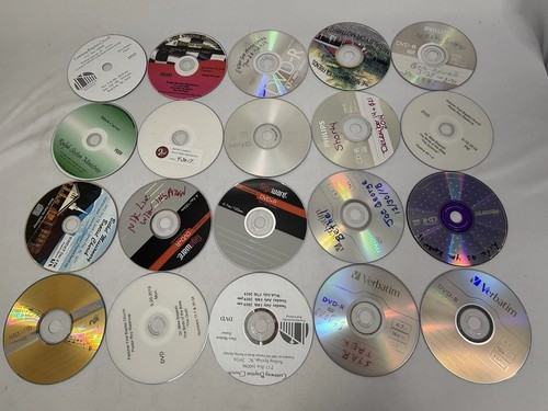 Lot Of 50/100/500/1000 Scratched CD’s / DVD’s For Art Projects Or Crafts Only!