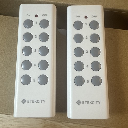 ETEKCITY Fernschalter Steckdose 5 Steckdosen - 2 Fernbedienungen ZAP 5LX-S - Bild 7 von 12