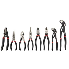 SUNEX 8 Piece Plier Set in EVA Foam Storage Tray