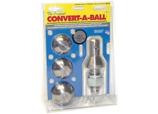 Convert-A-Ball 902B 1" Hitch Shank w/ 1 7/8", 2" & 2 5/16" Stainless Balls