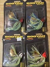 4 Booyah Covert 1/2oz. Spinnerbaits Single Colorado Blade