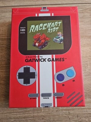 Racekart Riot von Gatwick Games Renn-Videospiel wurde zum Brettspiel