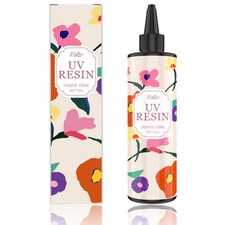 UV Resin - Improved 500g Crystal Clear Hard Ultraviolet Curing Epoxy Resin fo...