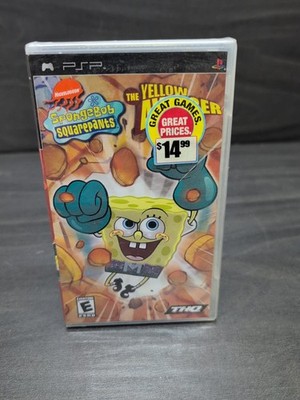 Spongebob Squarepants The Yellow Avenger PSP (PlayStation Portable, 2006)