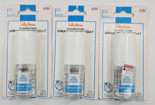 3X Sally Hansen No More Stains Spray On Base ...
