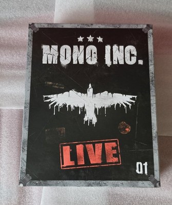 Mono Inc. LIVE Deluxe Fanbox Limitiert Sehr Guter Zustand