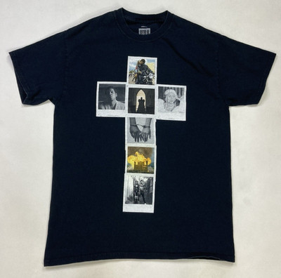 OTR II Beyonce Jay-Z  On The Run 2 Tour Cross Graphic T-shirt Women Medium Music