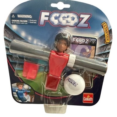 Goliath FOOOZ Soccer Starter Player Tabletop Desk Game - Red Jersey - NEW