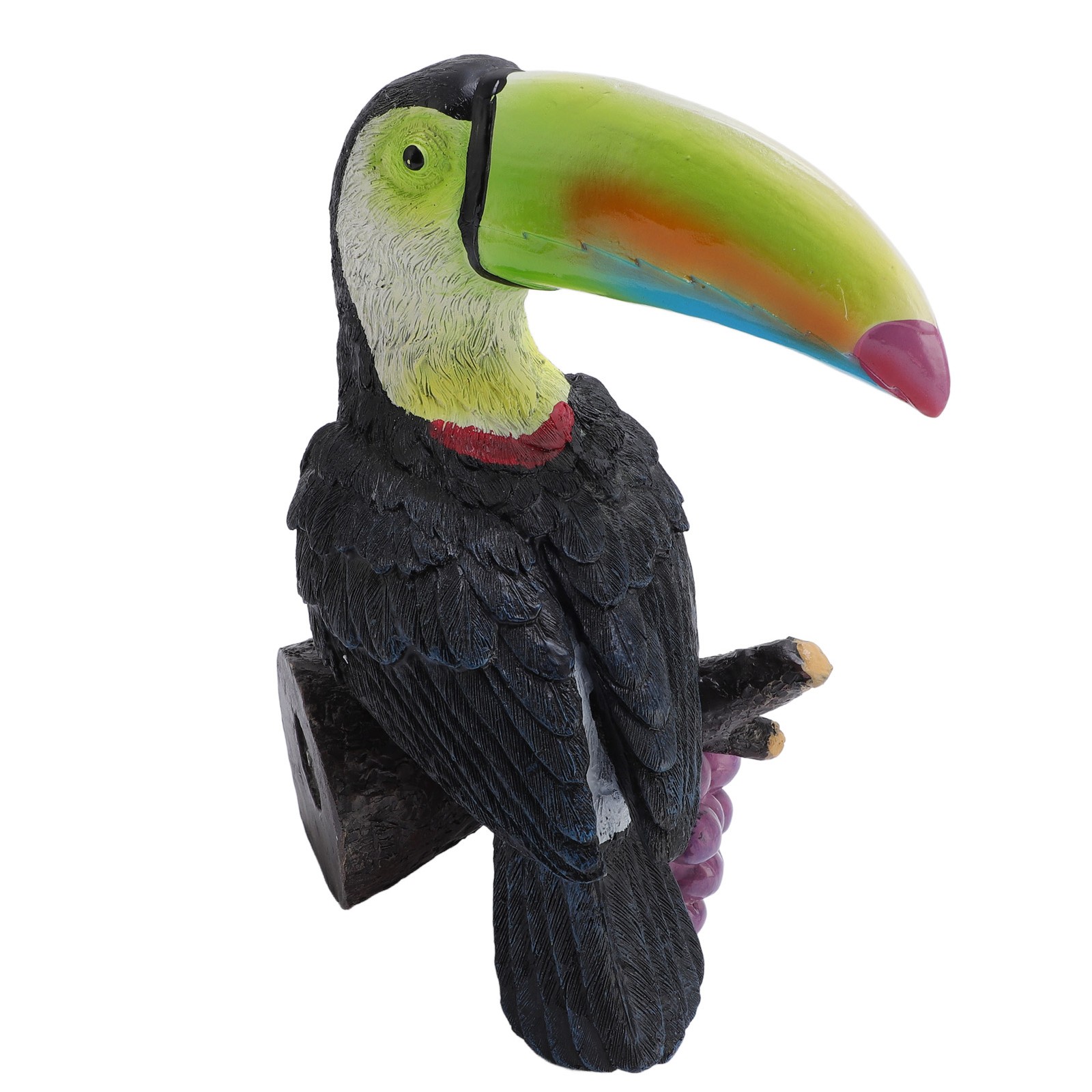 Toucan Tree Hugger Tree Decor Hanging Garden Statue Multicolor Resin Tropical Ex