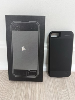 Zeehoo Black Ultra-thin Slim PP-05 Battery Charger Case For iPhone 7/8 2800mAh