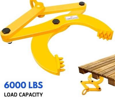 Pallet Puller for Clamps Plywood Limbs Unloading Small Tree Fence Post Removing