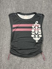 New Free People Movement Tempo Sport Mode Logo Muscle Tank Top Size Small 6280
