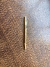 Yard-O-Led Gold Pencil with H Lead Refills - 4.8 inches - Rare Find