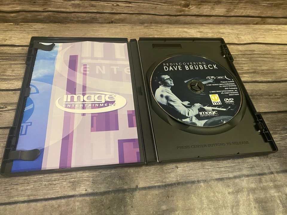 Rediscovering Dave Brubeck (DVD, 2001) Jazz Documentary Foto 3 de 4