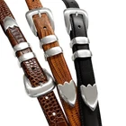Men's Belt Genuine Full-Grain Cowhide Leather Designer Dress Belt