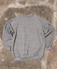 Vintage Russell Athletic Sweatshirt Mens Large Gray Fleece Crewneck Pullover