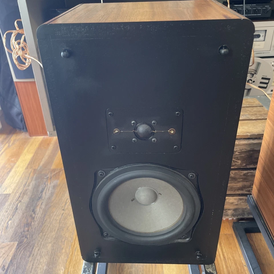 Altavoces VISONIK EURO-5 2 vías A/D/S Braun 8” ¡EXTREMADAMENTE RAROS Y SEXYS FUNCIONANDO! USA Foto 3 de 4