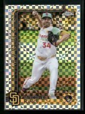 2025 Topps Chrome #35 Michael King X-Fractors