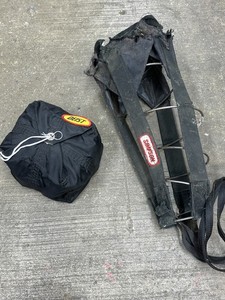 Deist Drag Parachute pack, for 10' chute, 7x7, Simpson pilot is for 12' chute