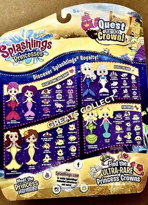 Splashlings Princesses 12 Pack Mermaid FINTOPIA LADY LISA FINESSA
