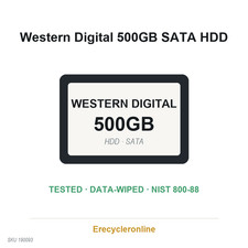Western Digital 500GB 2.5" SATA HDD WD5000LPLX-75ZNTT0