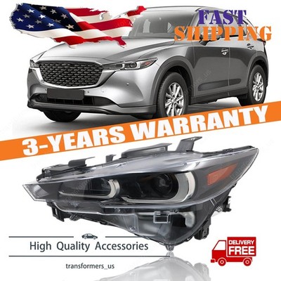 For Mazda CX-5  2022 23 24 25 Non-AFS Model Full LED Driver Left Side Headlight