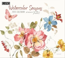 LANG Watercolor Seasons 2025 Wall Calendar (25991002011) Multi 