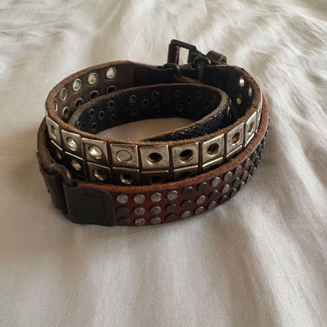 Diesel Studded Belts for Men for sale - eBay