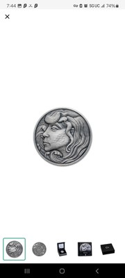 Mythological Mermaid .999 silver 
