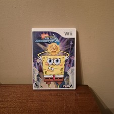 SpongeBob's Atlantis SquarePantis (Nintendo Wii, 2007) CIB Tested Working 